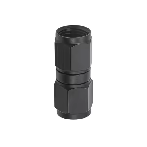 AN6 AN 06 Female to Female Adapter Black