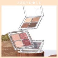 Judydoll橘朵四色眼影盘奶茶大地色哑光眼影显气色自然易上色眼部Judydoll orange four-color eye shadow plate