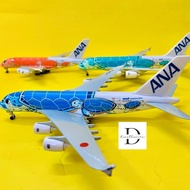 Japan Airlines "ANA" Airbus A380 Cartoon Sea Turtle Airlines (1:400 Scale)