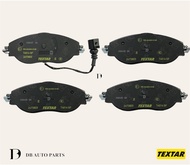 TEXTAR AUDI A3 Q3 VOLKSWAGEN GOLF TIGUAN FRONT BRAKE PADS SET   (2473803)(8V0698151C)