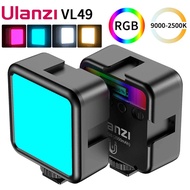 ULANZI VL49 / VL120 RGB Mini LED Video Vlog Light with 2000mAh Rechargeable Battery for Phone / DSLR