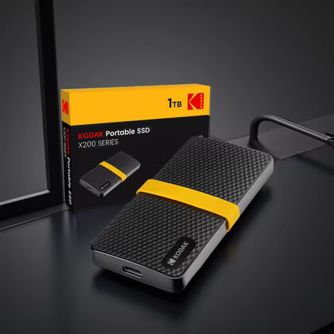 KODAK X200 External SSD Hard Drive HD Externo 1TB USB3.1 Mini Portable SSD 256B 512GB 1TB for Laptop