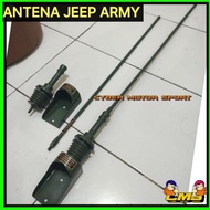 Antena jeep universal offroad overland army . antena mobil ht radio