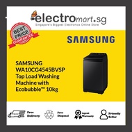 SAMSUNG WA10CG4545BVSP Top Load Washing  Machine with  Ecobubble™ 10kg