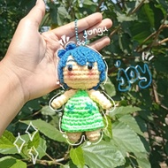 GANTUNGAN Inside out crochet keychain | Crochet joy keychain | Crochet embarsment keychain | Inside 
