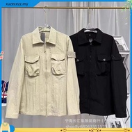 GIO APPAREL | Ston3 Isl4nd Overshirt Jacket Casual Nylon Waterproof 080