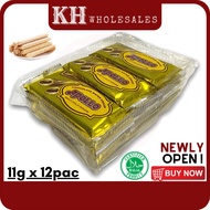 [12pac x 11g] KH Apollo Chocolate Wafer Biscuit Apollo Wafer Stick Chocolate Wafer Biskut Wafer Cokl