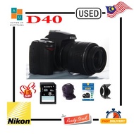 Nikon D40 + 18-55mm Lens (Used) (99% Best Condition)