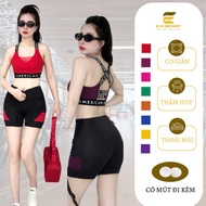 Gym Aerobic Running Sports Set with Foam Yoga Set Wear Women Gym Outfit Woman Set Gym Yoga Set Pilat