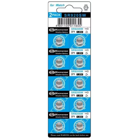 2-10PCS AG6 Button Cell Battery 1.55V Coin Alkaline Battery 371 SR920SW LR920 SR927 Batteries for Wa