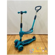 Kids 2-in-1 Three Wheel Scooter Removable 605