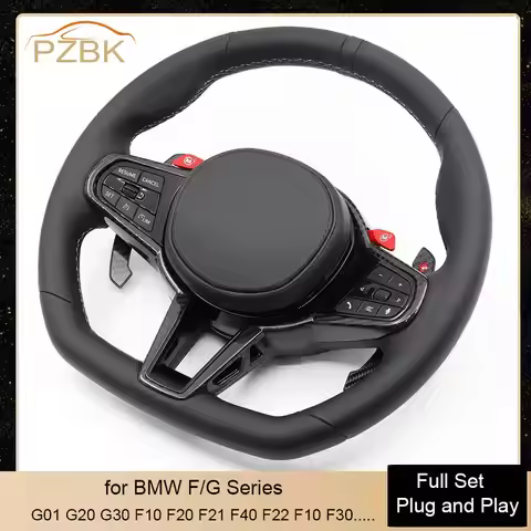 Car Steering Wheel with M1 M2 for BMW G/F Series F10 F02 F15 F16 F32 F31 F30 F20 G01 G02 G20 G30 G31