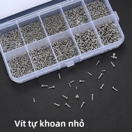 1200 Mini Tự Tháo Vít Bộ Thép Không Gỉ M1/M1.2/M1.4/M1.7 Cho DIY Kính Mát Sửa Chữa Đồng Hồ Bằng Nhíp