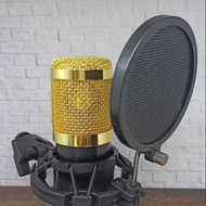 Pop filter mic recording sound filter microphone condenser bm800 bm8000 bm 800 8000 original photo j