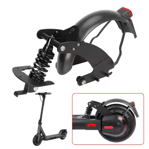 Scooter Rear Shock Absorber With Fender Taillight Kit For Kuickwheel S1-C/S1-C Pro Upgraded Rear Sus