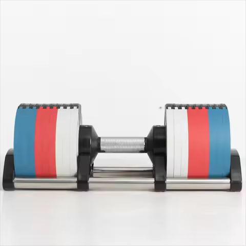 Fitness Equipment Wholesale Round Multiple Colour 20kg 32kg 40kg Weight Adjustable Dumbbells Set 80 