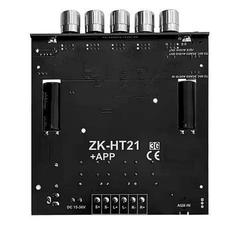 HT21-3G Third-Generation 2.1-Channel TDA7498E Bt Amplifier Module Subwoofer 160Wx2+220V Supports APP