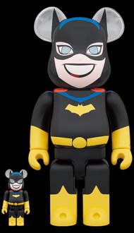 【接受消費券 2022年10月預訂】BE@RBRICK bearbrick 400%+ 100%/ 1000% BATGIRL (THE NEW BATMAN ADVENTURES) 蝙蝠女 DC COMIC