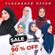 CLEARANCE UP TO TUDUNG BAWAL TUDUNG RUFFLE TUDUNG BAWAL SULAM TUDUNG BAWAL MANIK TUDUNG BAWAL PRINTE