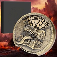 7 in 1 Fidget Spinner Roulette DND Dice Retro Nostalgic Tongue Treasure Box Polyhedron Metal Dice