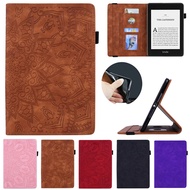 in stock Case for Funda Kindle Paperwhite 11 Generation 2021 6.8 inch Emboss Wallet Tablet Etui for 