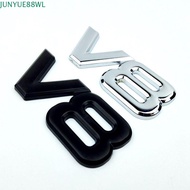 JUNYUE88WL Car Sticker Alloy Side Wing Auto Accessories Engine Emblem Auto Trunk Badge Car-styling