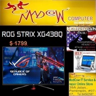 ASUS ROG Strix XG438Q HDR — 43-inch, 4K (3840 x 2160), 120 Hz, FreeSync ™ 2 HDR600 (3Y) "12.12 Day Big Sales" [AVT]