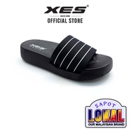 XES Ladies BSLCW2038 Basic Sandal (Black / Maroon)