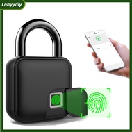 NEW Smart Biometric Fingerprint Combination Keyless Door Lock Bluetooth-compatible 4.2 Anti-theft Security Padlock