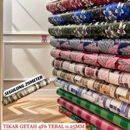 Tikar Getah 25m x 1.37m (4.5 kaki) PVC Vinyl Carpet Flooring Rug Mat Home Decor Canopy Karpet Velvet