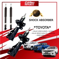 Toyota Hilux Vigo KUN25 KUN26 Revo GUN125 GUN126 Fortuner TGN51 Absorber 2pcs Set Front Set (Depan) 