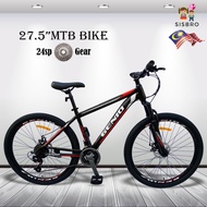 MTB Basikal Dewasa 27.5" Mountain Bicycle 24Speed Gear MTB M3412 Bike Remaja/Dewasa Lelaki/Perempuan