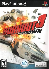 แผ่นเกมส์Ps2 -  Burnout 3 เกมส์แข่งรถ ชนกันสุดมัน แบบเกมส์ตู้แข่งรถบนห้าง เก็บปลายทางได้(Ps2)✅✅