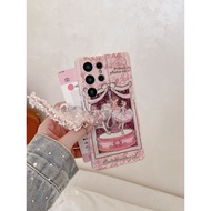 Samsung s26ultra Phone Case s25plus Protective Case Pink a52 s24u Shock-resistant s23+