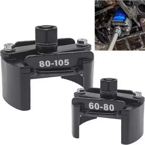 60-105mm Adjustable Steel Spanner For Car Oil Filter Wrench Filter Wrenches Remover Steel Fuel Truck