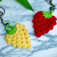 草莓繽紛吊飾鑰匙圈