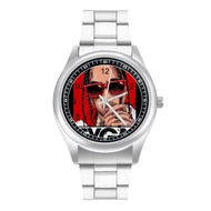 [Aishang watch industry]TYGA In Red Music Rapper นาฬิกาควอตซ์ Michael Ray Nguyen Kings Cool Silent Boys นาฬิกาข้อมือสแตนเลส Gym Hit Sales นาฬิกาข้อมือ