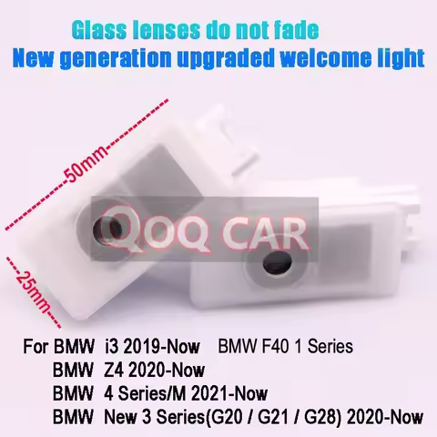 For BMW New 1/3/4 Series Z4 i3 M3/4 F40 G20 G28 G21 Led Car Door Logo Welcome Shadow Light Laser Pro