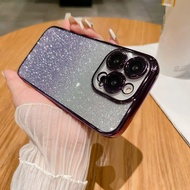 Sparkling Case For iPhone 15 14 13 12 11 Pro max 15 Plus Soft Case Can Be Used With Stand