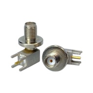 SMA PCB JACK RF (10 Pieces) Terminal To Board (Left Thread) Amphenol