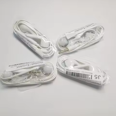General 3.5mm Wired Earphone New 3.5mm Wired With Microphone In-ear Game For Samsung Mobile Phone Pc