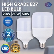 20W / 30W / 50W SUPER BRIGHT LED BULB E27 GLOBE BULB SQUARE BULB MENTOL TERANG RUANG TAMU BILIK OUTD