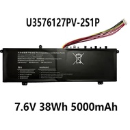U3576127PV-2S1P 3576127P-2S1P 7.6V 38Wh 5000mAh Laptop Battery Series 2ICP4/76/127