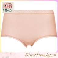 [Wing/Wacoal] Shorts made with a cotton blend for a comfortable fit and gentle feel on the skin. [Da
