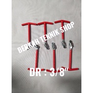 T flexible sock handle 3/8" in handlebar sock handle 3 per 8 in