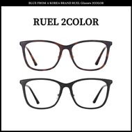BLUE FROM A KOREA BRAND RUEL Glasses 2COLOR