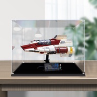 Transparent Acrylic Display Box For Lego 75275A Wing Star Fighter Prototype Display Case Dustproof C