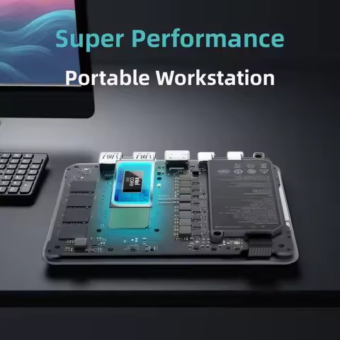 Khadas Mind 2 Mini PC&Khadas Dock&Khadas16GB External eGPU Family Portable Workstation Bundle suppor
