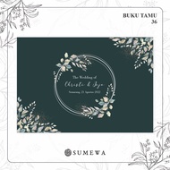 Wedding Guest Book / Wedding Guest Book / Custom Guest Book / Invitation Guest Book / Hard Cover Gue