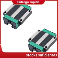 2pcs HGW25CC Linear Slider Bearing HGH20CA Square Bearing Slider Block for HGR25 High Assembly CNC L